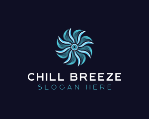 Air Cooling Ventilation logo design