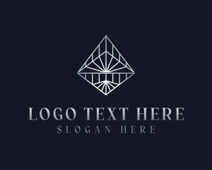 Investment - Generic Pyramid Technology logo design