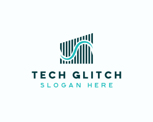 Tech Waves Enterprise logo design