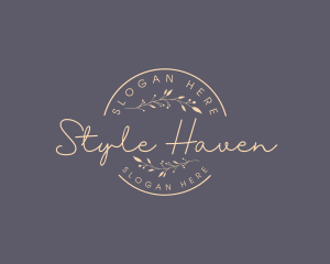 Natural Elegant Business Brand Logo