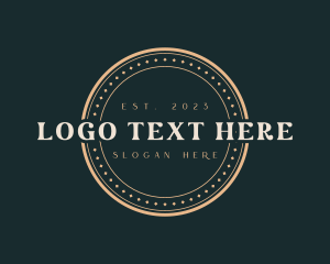 Coin - Elegant Round Coin Business logo design