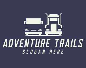 Truck Logistics Vehicle logo design