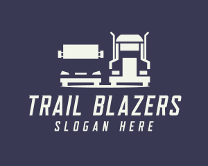 Truck Logistics Vehicle logo design