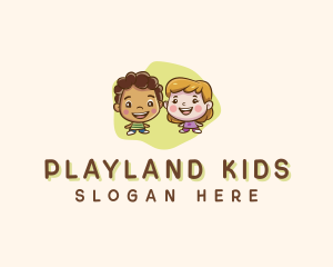 Daycare School Kids logo design