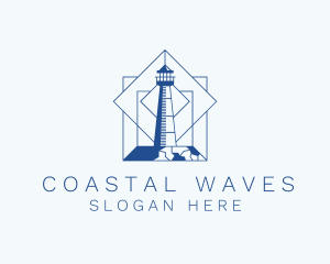 Tower Lighthouse Coast logo design