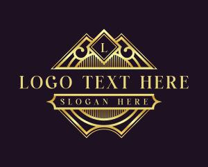 Pawnshop - Luxury Decorative Crest logo design