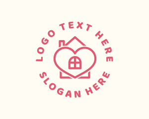 Home - Heart House Love logo design