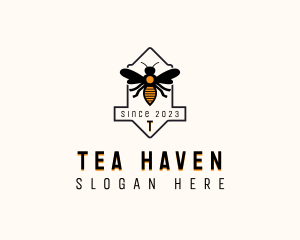 Honey Bee Beekeeper logo design