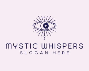 Occult - Eye Spiritual Moon logo design