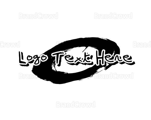 Graffiti Ink Wordmark Logo