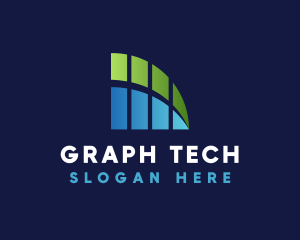 Graph - Stocks Graph Finance logo design