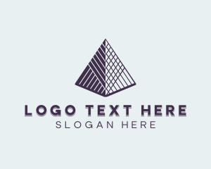 Financial - Pyramid Architect logo design