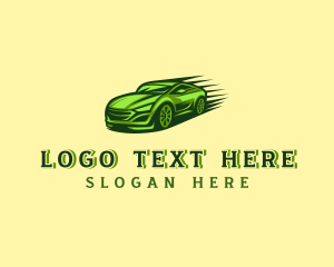 Sports Car Vehicle Logo