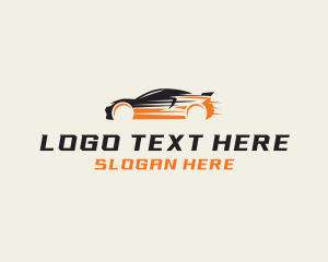 Super Car - Fast Car Automobile logo design