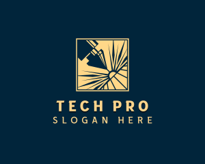 Technician - CNC Laser Cutting Technician logo design