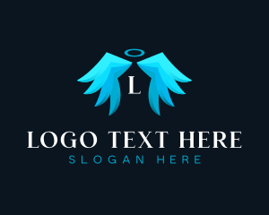 Holy - Angelic Healing Support logo design