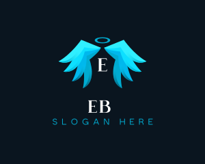 Memorial - Angelic Healing Support logo design