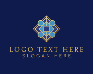 Elegance - Elegant Geometric Jewelry logo design