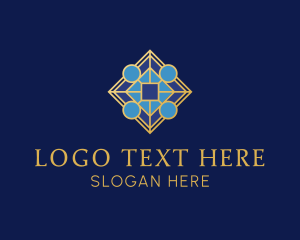 Line - Elegant Geometric Jewelry logo design