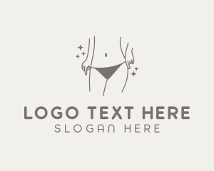 Bikini - Fashion Lingerie Boutique logo design