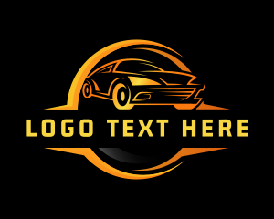 Sedan - Car Detailing Racing logo design