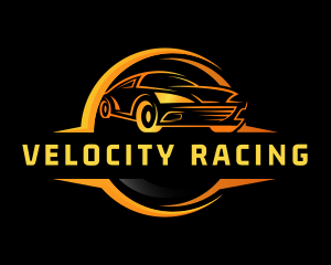 Car Detailing Racing logo design