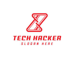 Hacking - Abstract Tech Letter Z logo design