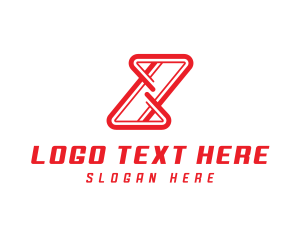 Mobile App - Abstract Tech Letter Z logo design
