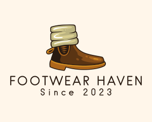 Boots - Winter Boots Footwear logo design