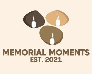 Commemoration - Stone Candle Spa logo design