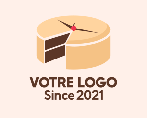 Snack - Cake Dessert Timer logo design