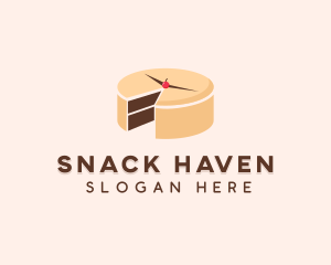 Cake Dessert Timer  logo design