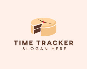 Cake Dessert Timer  logo design