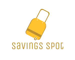 Bargain - Travel Luggage Bag logo design