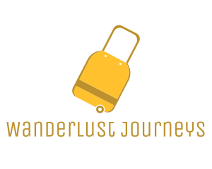 Travel Luggage Bag logo design