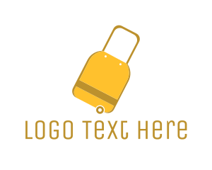 Suitcase - Travel Luggage Bag logo design