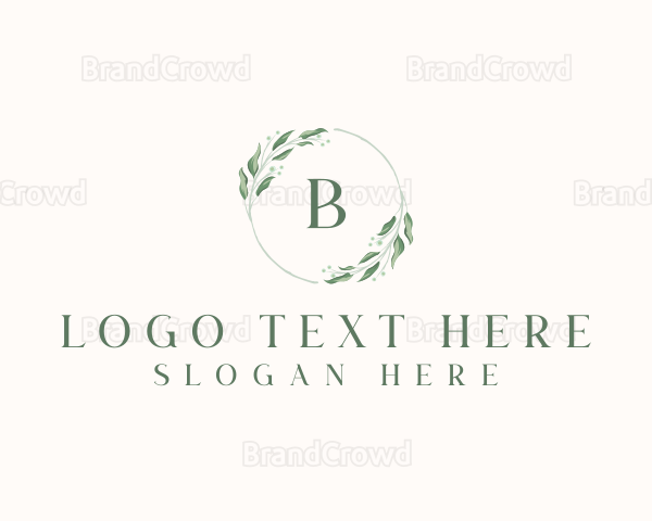 Floral Decor Watercolor Logo