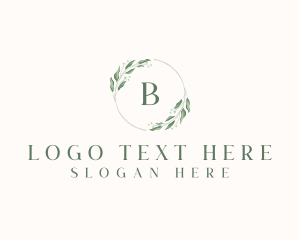 Vines - Floral Decor Watercolor logo design