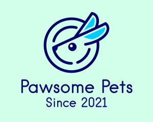 Pet Bunny Coin  logo design