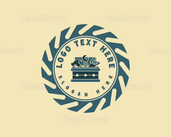 Handyman Carpentry Tools Logo