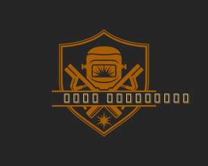 Emblem - Welding Mask Steelworks logo design