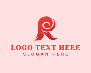 Typography - Curly Stylish Fashion logo design