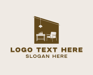 Table - Home Decor Refurbish logo design