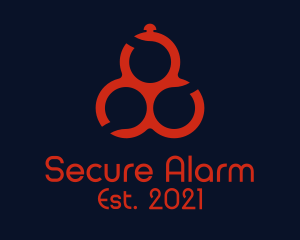 Alarm - Red Bell Alarm logo design