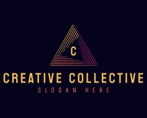 Pyramid Creative Agency logo design