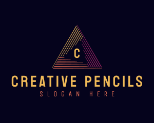 Pyramid Creative Agency logo design