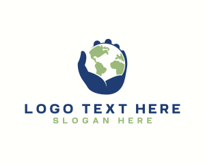 Humanitarian - Earth Global Care logo design