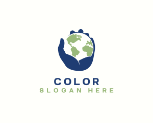 Globe - Earth Global Care logo design