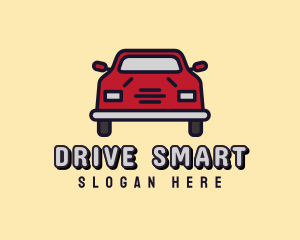 Simple Car Driving logo design