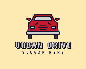 Simple Car Driving logo design